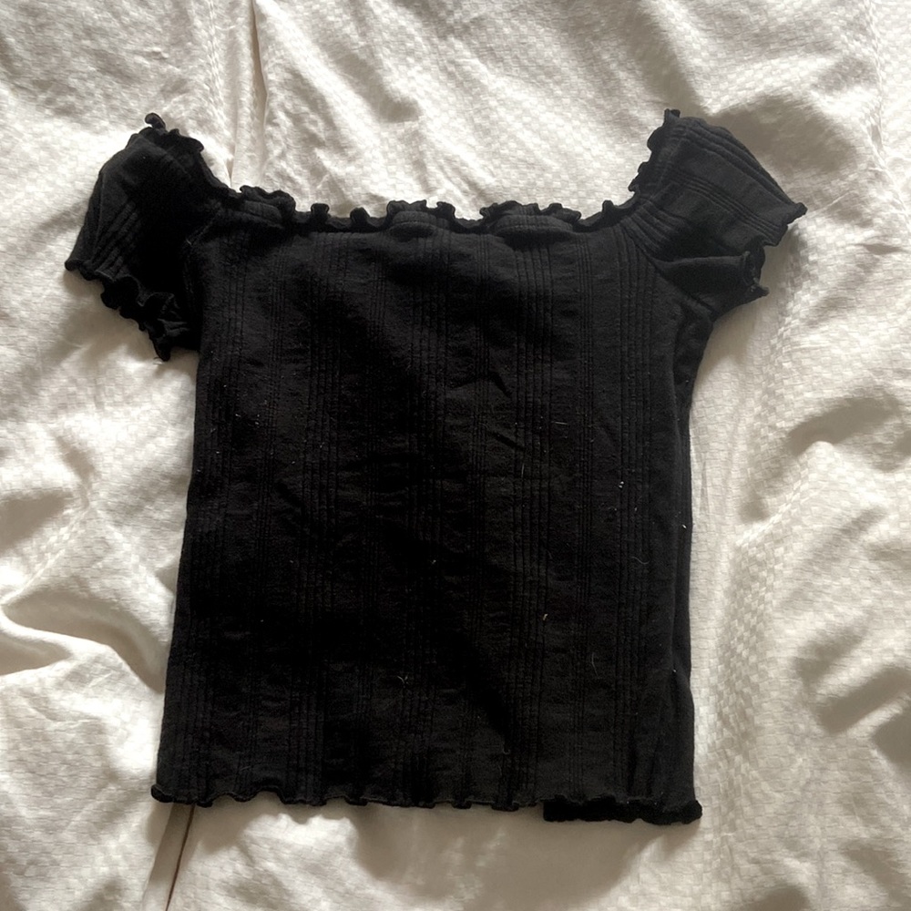 Aeropostale black crop top
